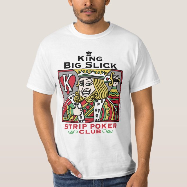 Camiseta Strip_poker_king_zazzle (Frente)