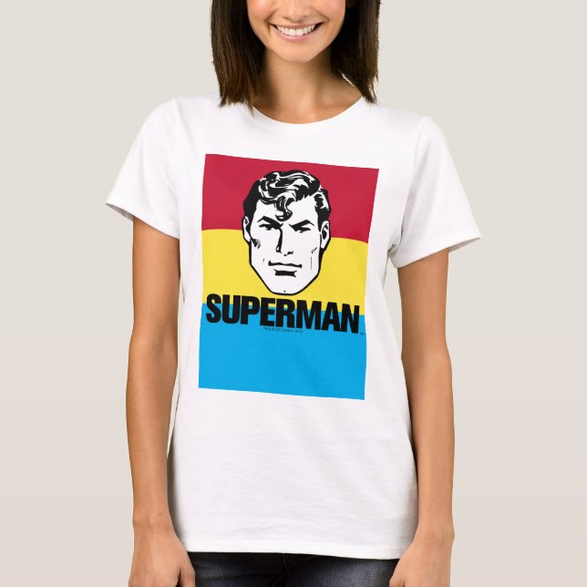 Camiseta Stripe Boy - Super-Homem (Frente)