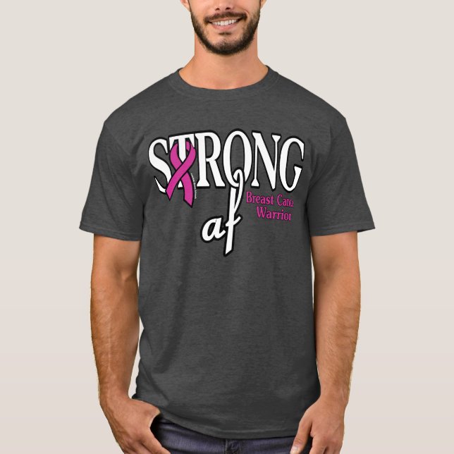 Camiseta STRONG af...Cancer de mama (Frente)