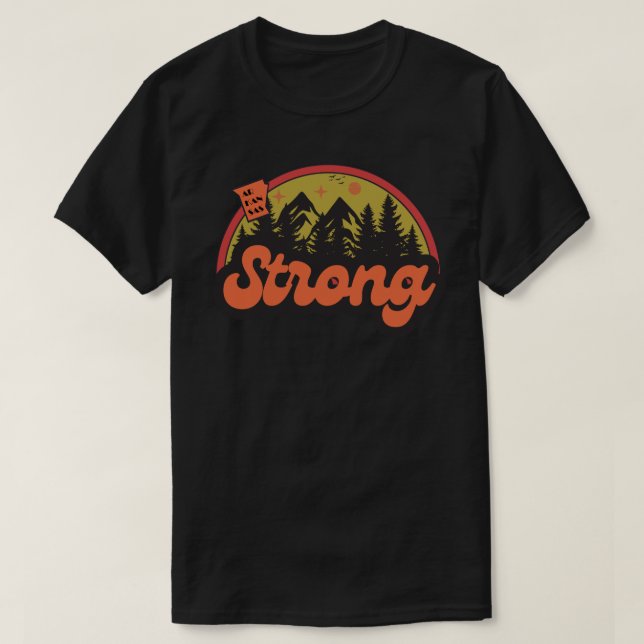 Camiseta Strong, Arkansas  (Frente do Design)