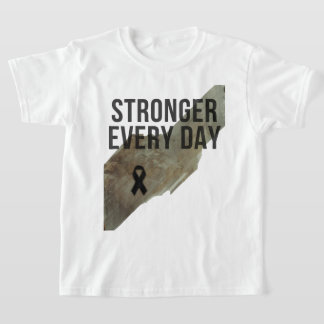 Camiseta Stronger Every Day Kids Shirt – Inspirational Stre