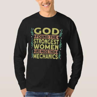 Camiseta Strongest Mechanic Mechanics Car Mechanic