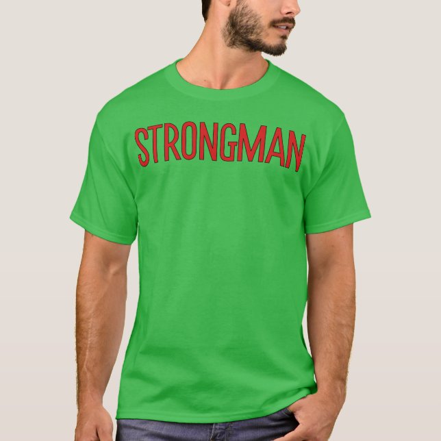 Camiseta Strongman 70s boy (Frente)