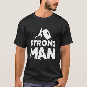 Camiseta Strongman Trator Tires Equipamento Strongman Sandb