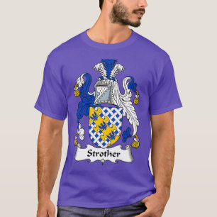 Camiseta Strother Coat of Arms Family Crest