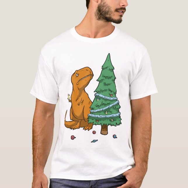 Camiseta Struggle Christmas Tree Rex (Frente)