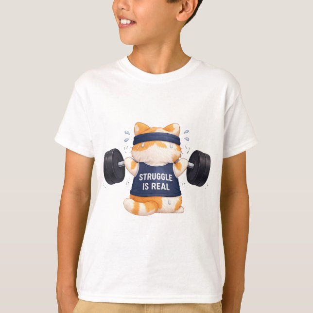 Camiseta Struggle is Real (Frente)