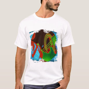Camiseta strum de néon
