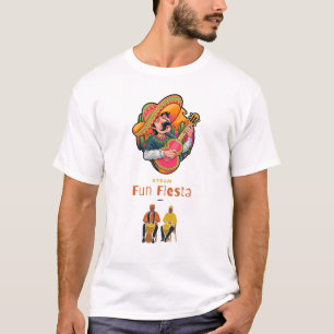 Camiseta Strum Fun Fiesta: Onde A Música Pega Voo