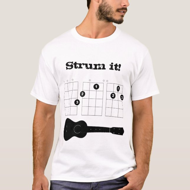 Camiseta Strum o! (Frente)