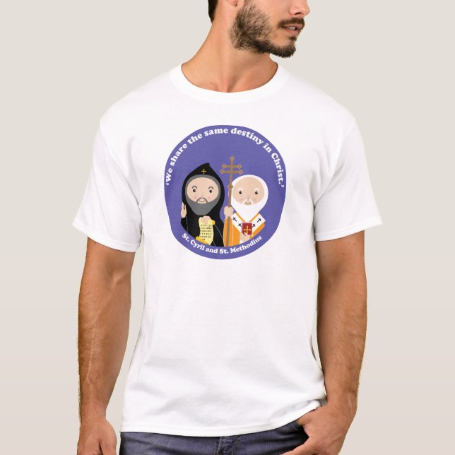 Camiseta Sts. Cirilo e metodo (Frente)