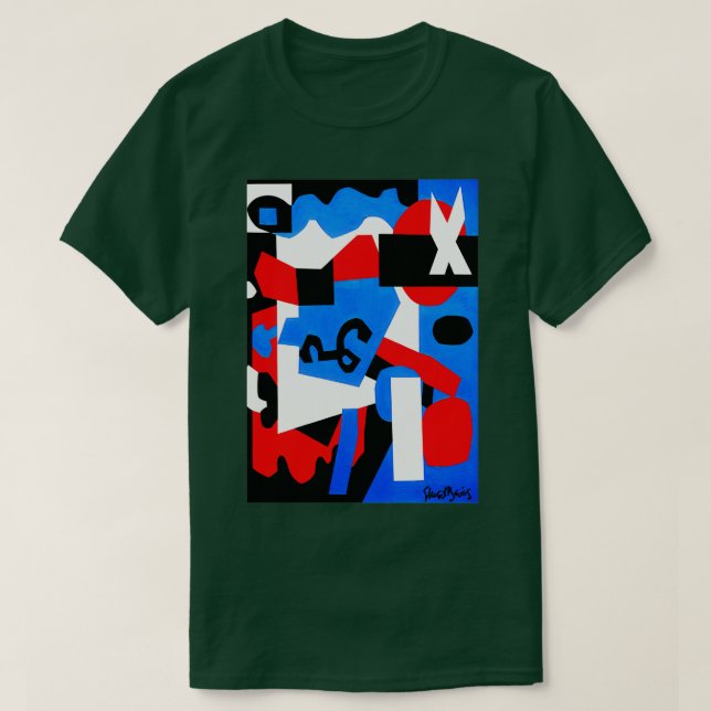 Camiseta Stuart Davis (Frente do Design)