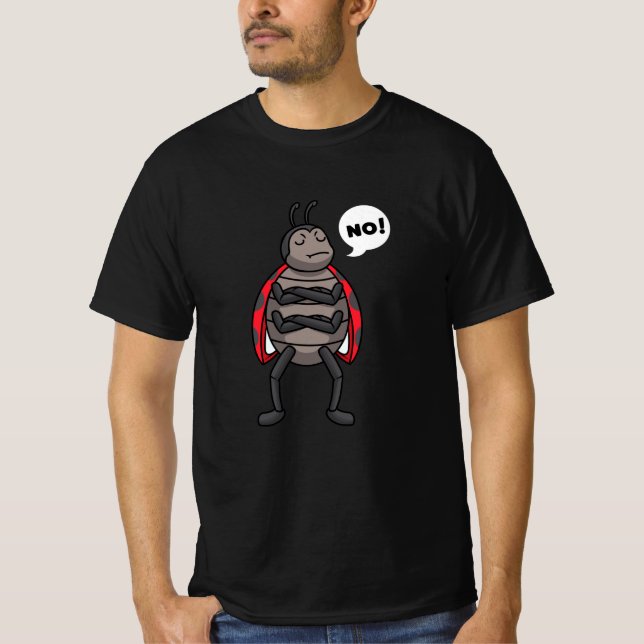 Camiseta Stubborn Ladybug Cockchafer (Frente)