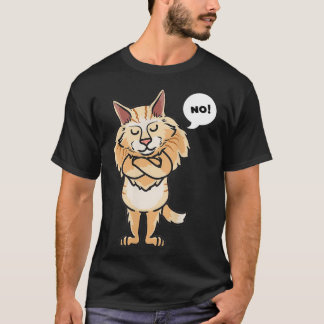 Camiseta Stubborn Maine Coon Cat