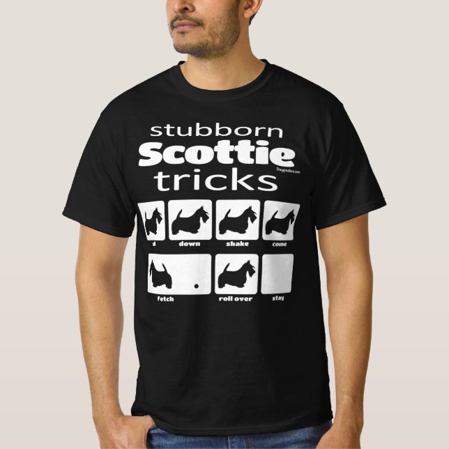 Camiseta Stubborn Scottie Tricks (Frente)