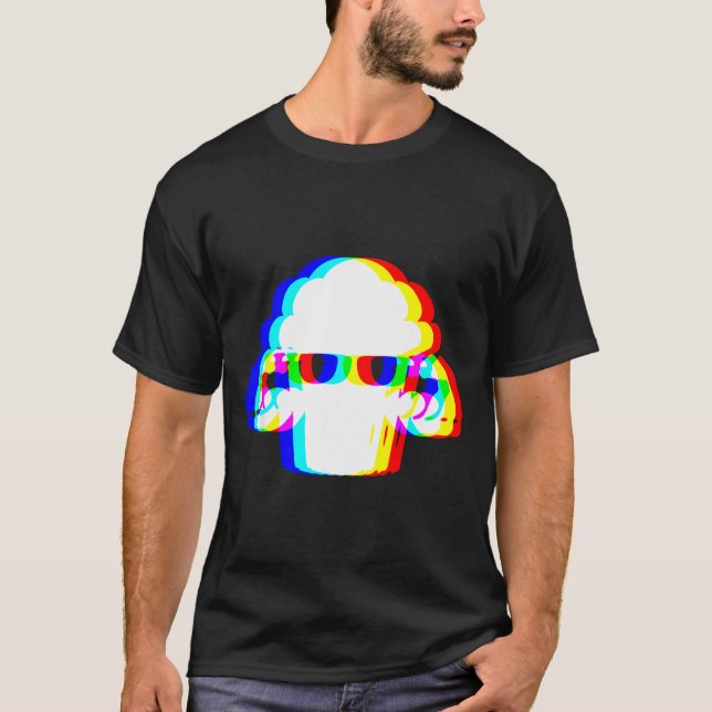 Camiseta Stud Muffin Funny Muffin Varwave Edm Cyber Glitch  (Frente)