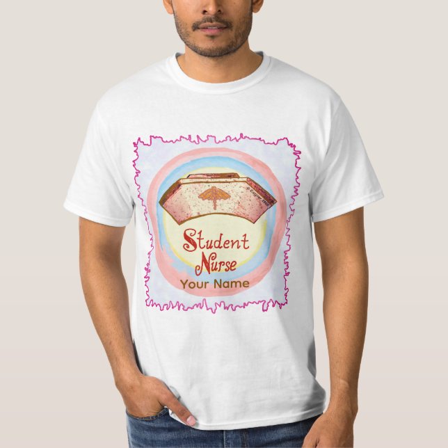 Camiseta Student Nurse Cap  (Frente)
