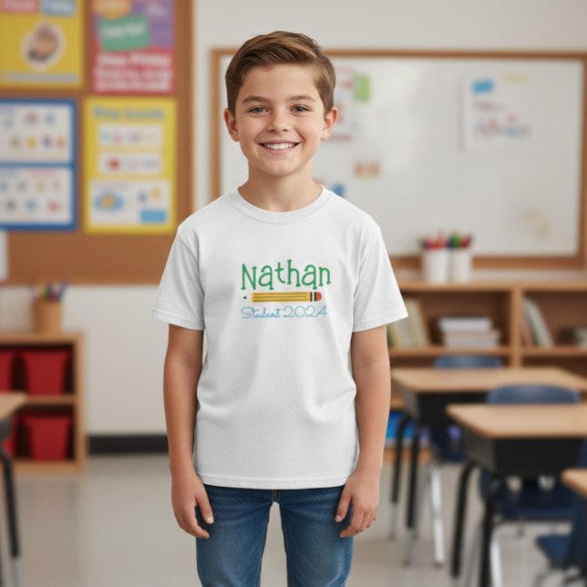 Camiseta Student  Personalized Graduation T-Shirt (Criador carregado)