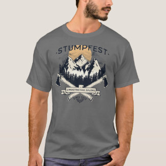 Camiseta Stumpfest Funny Bluey Atualizando Salões Unhas Des