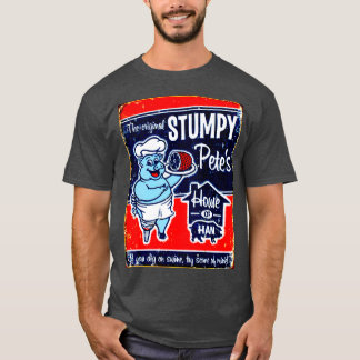 Camiseta STUMPY PETES House of Ham Advertising Impressão