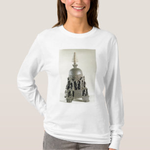 Camiseta Stupa, Pala, Nalanda, Bihar (bronze)