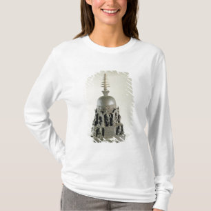 Camiseta Stupa, Pala, Nalanda, Bihar (bronze)
