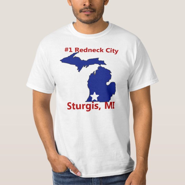 Camiseta Sturgis classificou a cidade do campónio #1 na (Frente)