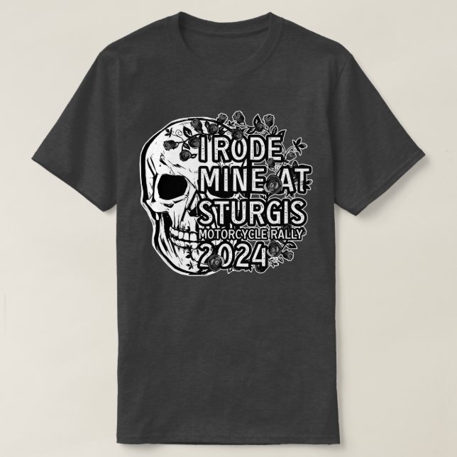 Camiseta Sturgis Motocicleta 2024 8 (Frente do Design)