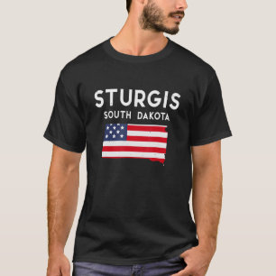 Camiseta Sturgis South Dakota EUA Estado América Viagem Sou