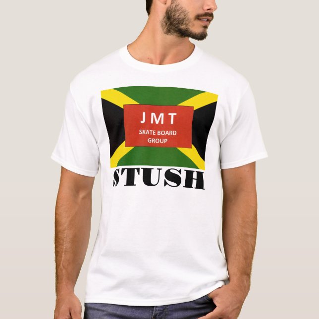 Camiseta STUSH JMT Camisa-T básica de homens (Frente)