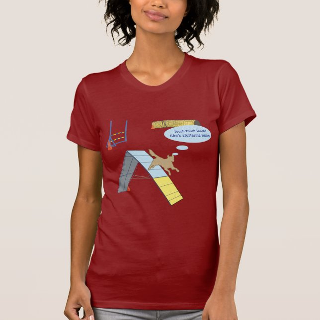 Camiseta Stutter do toque (Frente)