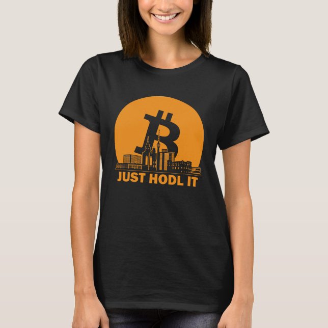 Camiseta Stuttgart London Skyline Stuttgart Bitmoney Maxima (Frente)