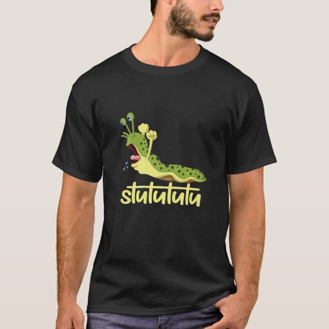 Camiseta Stututu Turbo Snail Ideia Para Homens Jovens (Frente)