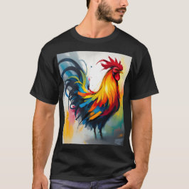 Camiseta Style Groovy Abstrato Rooster 1960