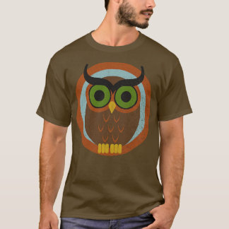 Camiseta Style Owl Faded Hat dos anos 70