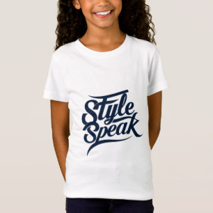 Camiseta Style Speak T-Shirts - Declarações de Moda Negra