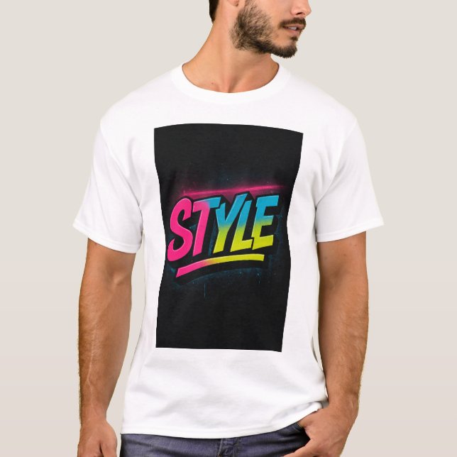 Camiseta 🔥 STYLE T-shirt de nível Premium (Frente)