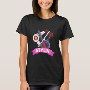 Camiseta Stylin Beauticitic Tools Beauty Parlor Hair Stylis
