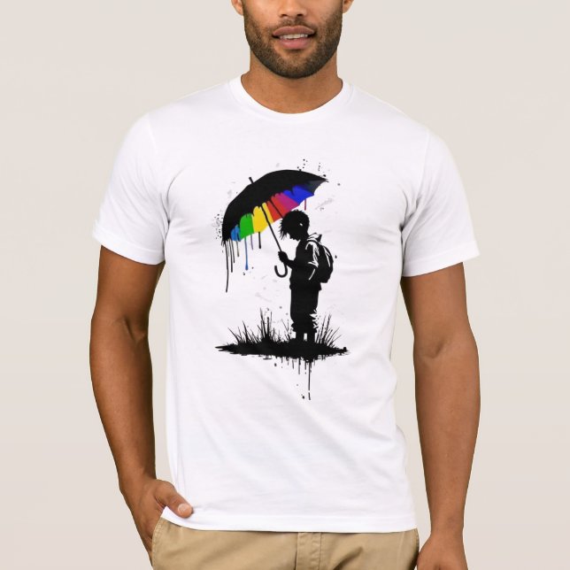 Camiseta stylish crew neck t-shirt for men's (Frente)