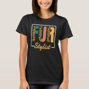 Camiseta Stylist de pele, Cachorro Alinhando Cachorros