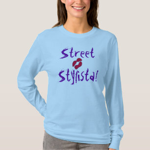 Camiseta Stylista De Ruas Azul I