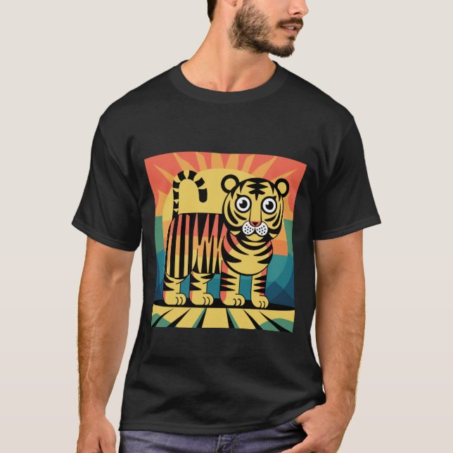 Camiseta Stylized Wildlife (Frente)