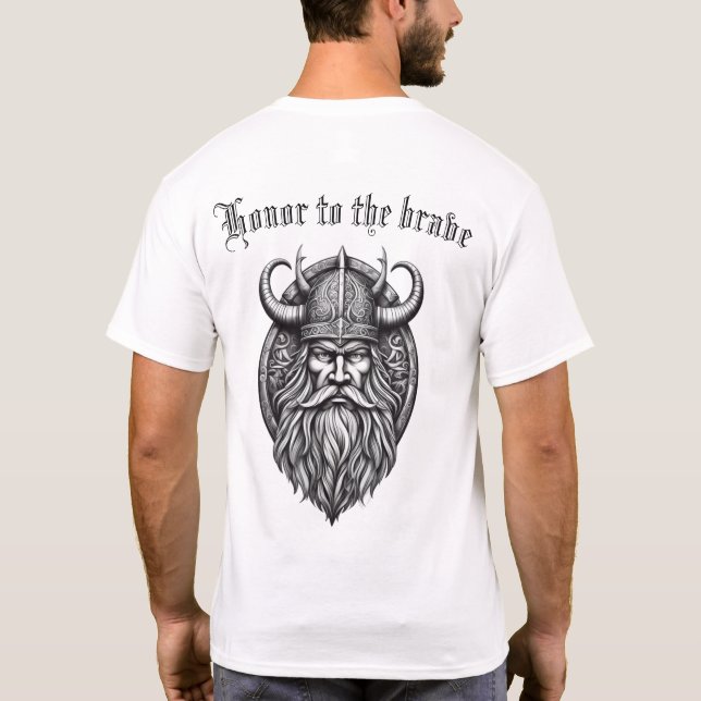 Camiseta Sua aparência perfeita T-shirts casuais (Verso)