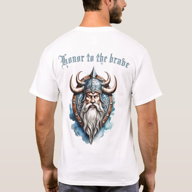 Camiseta Sua aparência perfeita T-shirts casuais (Verso)