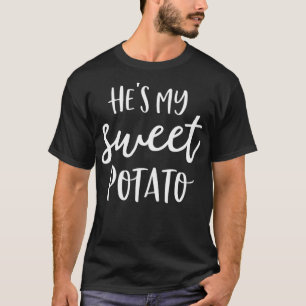 Camiseta Sua Bata Doce Eu Yam Shirts Ação de Graças