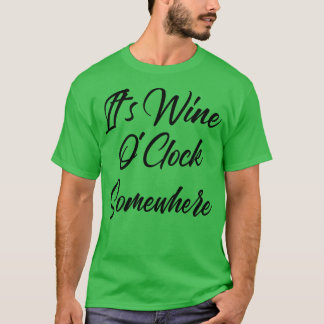 Camiseta Sua Coca-Cola de Vinho Engraçada Em Algum Lugar