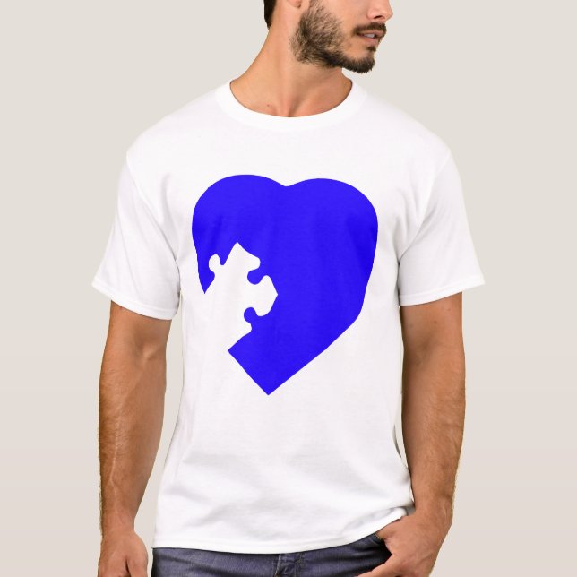 Camiseta Sua Correspondência Perfeita - Quebra-cabeça Love (Frente)