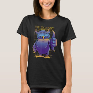 Camiseta Sua Coruja Boa Pássaro Polegar Para Cima