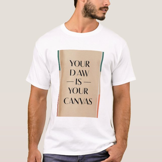 Camiseta Sua DAW É Sua Tela (Frente)