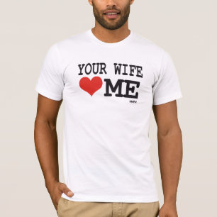 Camiseta Sua esposa ama-me